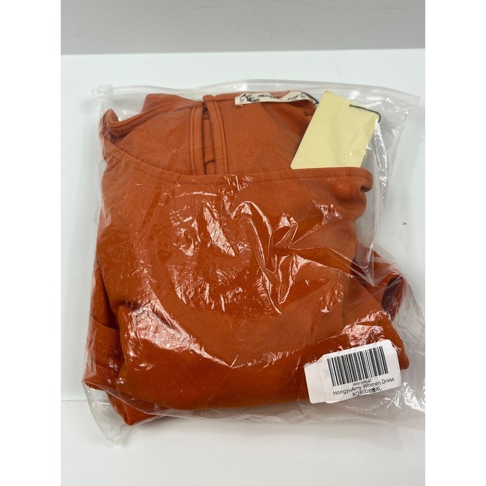 HongyuAmy XL Women's Summer Casual Dresses Mini Dress Ruffle - Picture 6 of 6